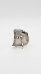 Mirra Silver Melt Hair Pin Hook